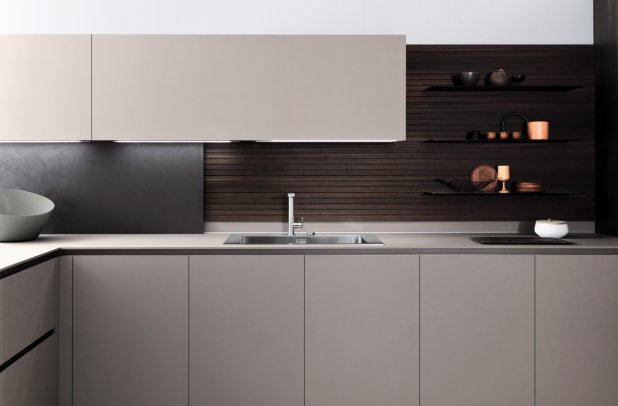 Moka by Pedini - Pedini, european kitchen, minimalistic kitchen, Moka, modern european kitchen, modern kitchen, italian kitchen, chicago kitchen cabinets