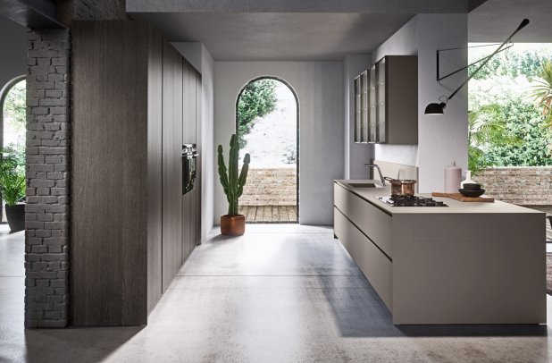 Moka by Pedini - european kitchen, chicago kitchen cabinets, Moka, Pedini, modern kitchen, italian kitchen, modern european kitchen, minimalistic kitchen