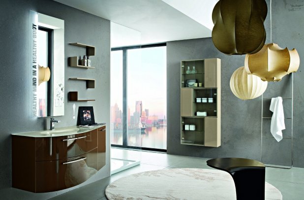 Play by Cerasa - modern interior, , bathroom mirrors, bathroom d????cor, Play bathroom, bathroom tile, bathroom accessories, Italian bathroom, bathroom armoire, contemporary bathroom, bathroom bench