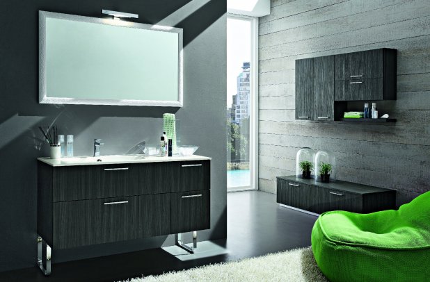 Play by Cerasa - Italian bathroom, bathroom d????cor, bathroom bench, contemporary bathroom, Play bathroom, bathroom mirrors, bathroom tile, bathroom accessories, modern interior, bathroom armoire, 