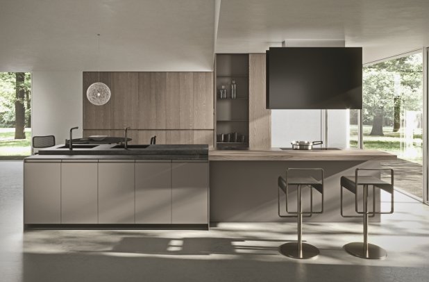 AK 05 by Arrital - kitchen Chicago, urban interior, ak project, arrital cabinets chicago, modern design, contemporary kitchen, arrital, dining furniture, italian, cabinets