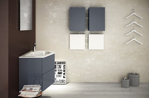 Latitudine by GB Group - bathroom armoire, bathroom mirrors, bathroom decor, bathroom tile, Latitudine, , bathroom cabinets, bathroom accessories, bathroom bench, bathroom bidet