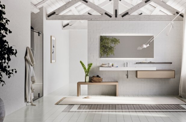 Dress by Artesi - contemporary bath, modern interior, bathroom furniture, Chicago furniture, Italian bath, bathroom design