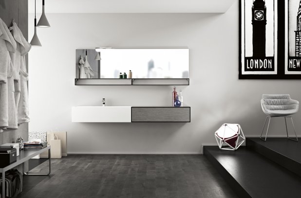 Cubik by GB Group - bathroom decor, bathroom armoire, bathroom tile, , bathroom cabinets, bathroom mirrors, Cubik, bathroom vanities, bathroom accessories