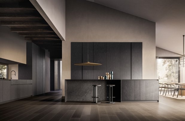 Materika by Pedini - european kitchen, italian, pedini cabinets chicago, Materika by Pedini, dining furniture, urban interior, minimalistic kitchen, contemporary kitchen, kitchen cabinets, modern kitchen, modern design, custom kitchen cabinets, kitchen Chicago