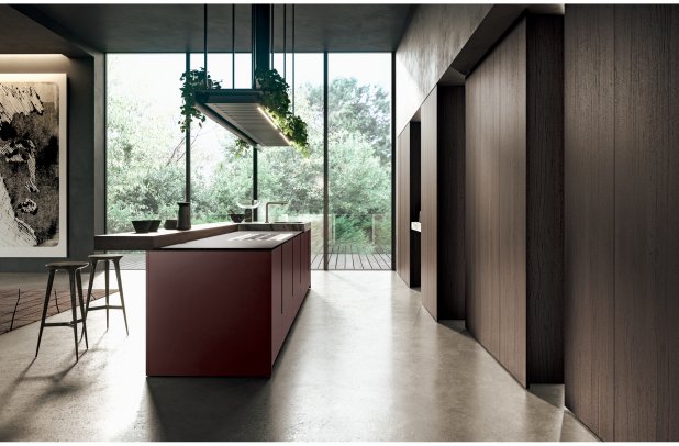 Vogue by Binova - modern kitchen, Binova cabinets chicago, dining furniture, kitchen Chicago, contemporary kitchen, kitchen cabinets, black kitchen, custom kitchen cabinets, Vogue by Binova, modern design, minimalistic kitchen, urban interior, italian, european kitchen, wooden kitchen