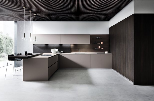 Moka by Pedini - modern european kitchen, modern kitchen, italian kitchen, european kitchen, Pedini, minimalistic kitchen, Moka, chicago kitchen cabinets
