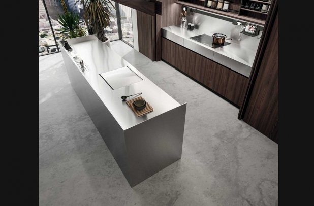 Nautila by Arrital - italian, european kitchen, kitchen cabinets, minimalistic kitchen, Nautila arrital, modern design, urban interior, dining furniture, modern kitchen, black kitchen, wooden kitchen, custom kitchen cabinets, contemporary kitchen, kitchen Chicago, arrital cabinets chicago