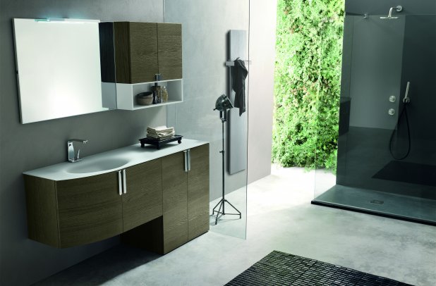 Lavanderia by Artesi - bathroom mirrors, , bathroom accessories, Lavanderia Bathroom, bathroom decor, bathroom armoire, bathroom bench, bathroom tile