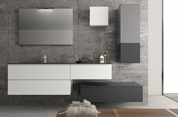 Moon by GB Group - bathroom chandeliers, bathroom ensembles, bathroom mirrors, bathroom armoire, bathroom doors, bathroom tile, bathroom decor, bathroom accessories, bathroom bench, bathroom bidet, bathroom vanities, Moon, , bathroom cabinets