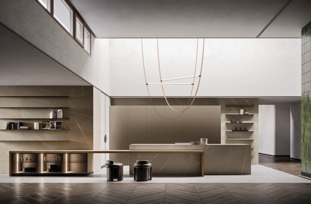 Materika by Pedini - kitchen cabinets, contemporary kitchen, european kitchen, italian, urban interior, minimalistic kitchen, modern kitchen, dining furniture, kitchen Chicago, modern design, pedini cabinets chicago, Materika by Pedini, custom kitchen cabinets