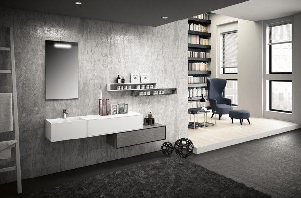 Cubik by GB Group - bathroom mirrors, Cubik, bathroom accessories, bathroom vanities, bathroom armoire, bathroom decor, bathroom cabinets, bathroom tile, 