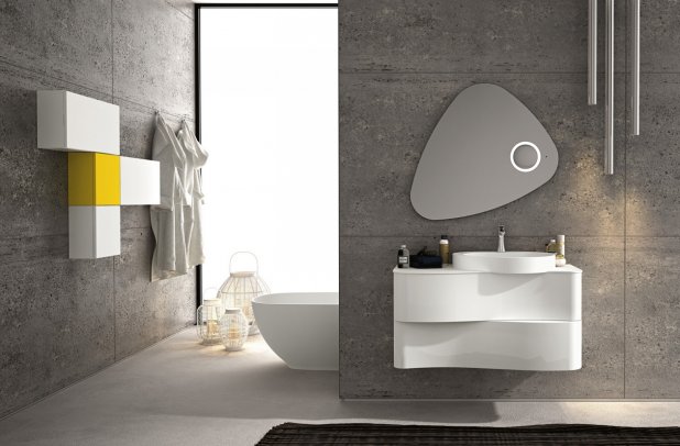 Onda by GB Group - bathroom bench, Onda, bathroom bidet, , bathroom accessories, bathroom decor, bathroom armoire, , bathroom mirrors, bathroom tile