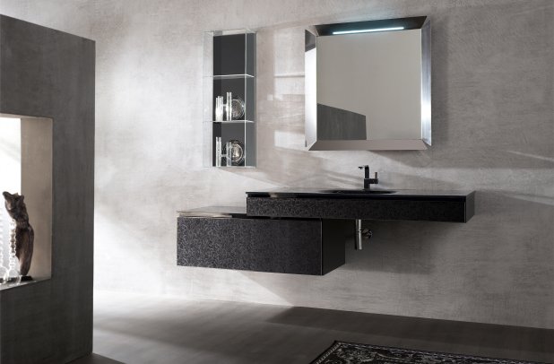Onyx by Artesi - clean design, modern bathroom, bathroom furniture, bathroom mirror, Italian furniture, Chicago bath, Onyx bathroom
