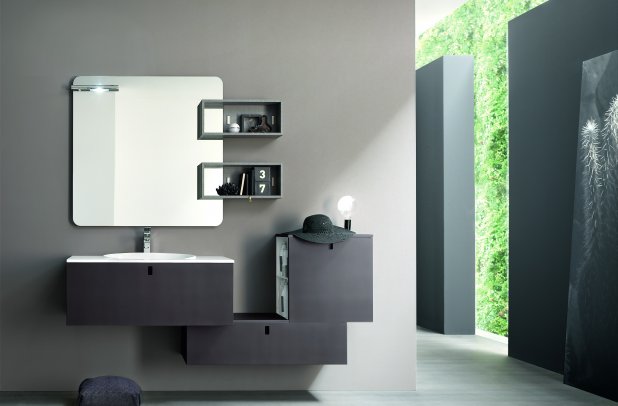Turchese by Artesi - urban design, modern bathroom, Turchese, contemporary bathroom, bathroom furniture, Chicago interior, bath, Italian style