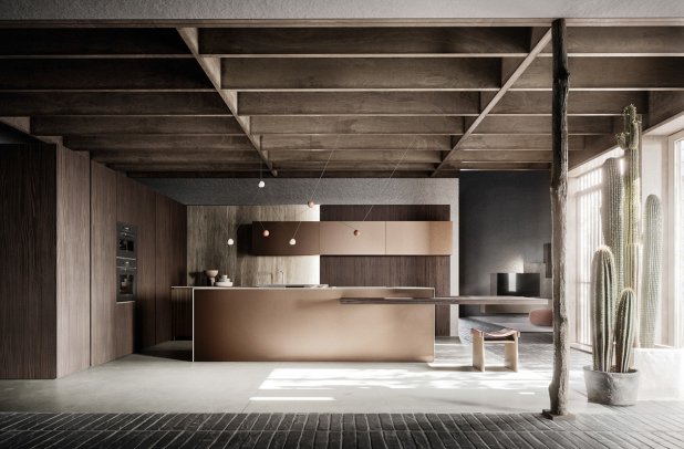 Materika by Pedini - dining furniture, contemporary kitchen, minimalistic kitchen, kitchen Chicago, kitchen cabinets, european kitchen, custom kitchen cabinets, modern design, urban interior, Materika by Pedini, pedini cabinets chicago, modern kitchen, italian