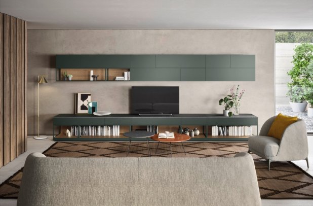 Creative Residence by Novamobili - modern media walls, italian modular entertainment system