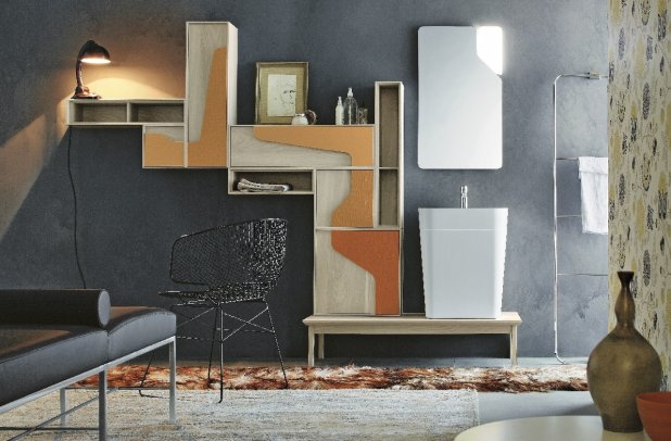 Free by Cerasa - bathroom doors, Free Bathroom by Cerasa, Italian bath, bathroom bidet, bathroom chandeliers, bathroom bench, bathroom ensembles, 