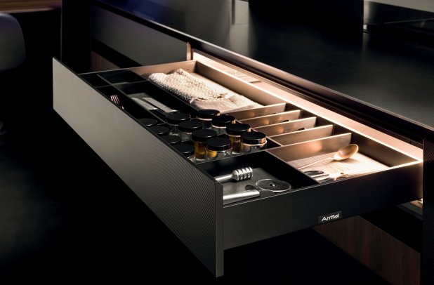 Nautila by Arrital - contemporary kitchen, arrital cabinets chicago, black kitchen, urban interior, dining furniture, custom kitchen cabinets, kitchen Chicago, modern kitchen, minimalistic kitchen, modern design, wooden kitchen, Nautila arrital, italian, kitchen cabinets, european kitchen